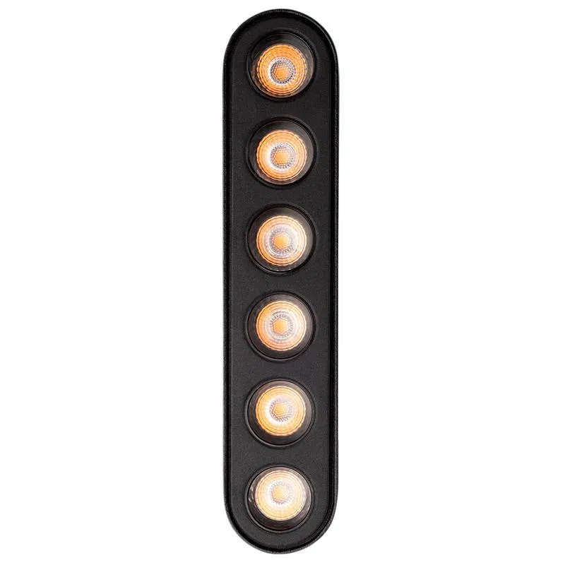 Светильник светодиодный трековый MTR16 1306R 6Вт 3000К IP20 spot 36град. BL низковольтный черн. Pro JazzWay 5056954