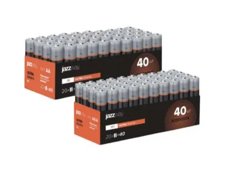 Элемент питания алкалиновый AA/LR6 Ultra Alkaline Pack-40 (уп.40шт) JazzWay 5057562