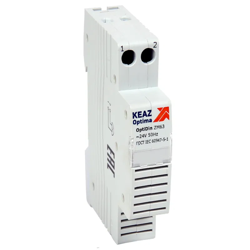 Звонок электрич. мод. OptiDin ZM63 24AC УХЛ3 КЭАЗ 138629
