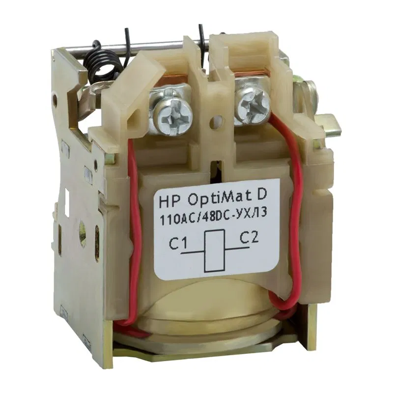 Расцепитель независимый OptiMat D100 D160 D250 D400 D630 48DC/110AC УХЛ3 КЭАЗ 143495