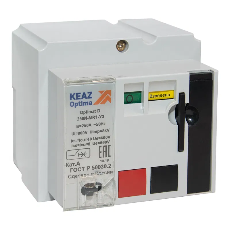 Привод двигательный OptiMat D100 D160 D250-220DC У3 КЭАЗ 260101