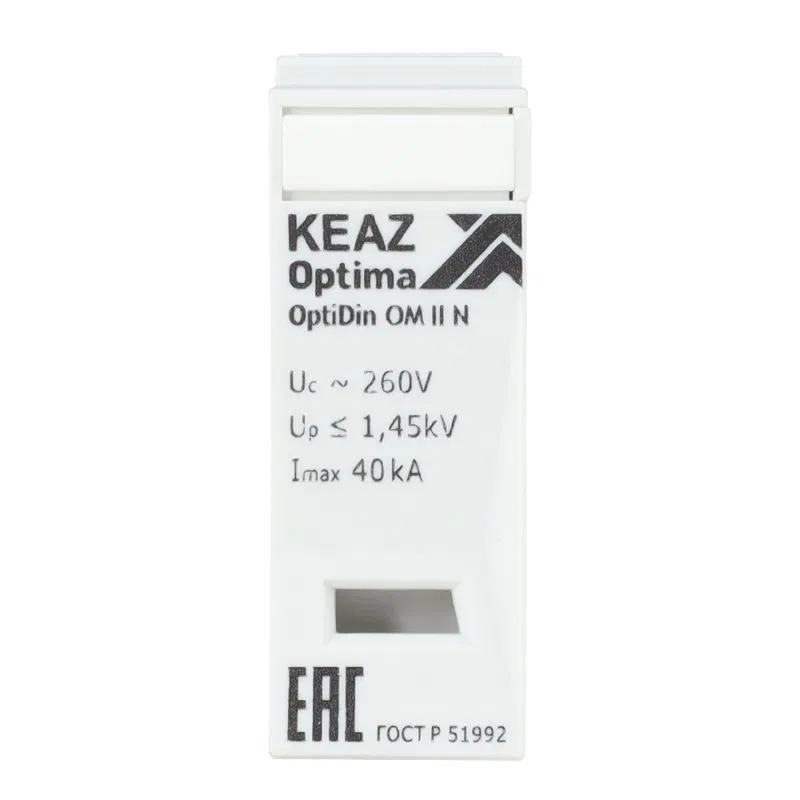 Модуль сменный (УЗИП) OptiDin OM II 0N 260/40 КЭАЗ 261384