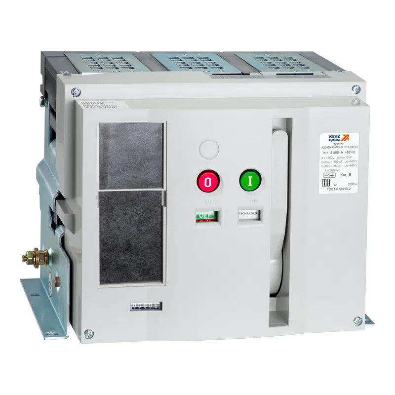 Выключатель автоматический 3п 800А 85кА OptiMat A 800 S2 3P 85 F MR0 B C2200 M2 P04 S1 06 КЭАЗ 350166