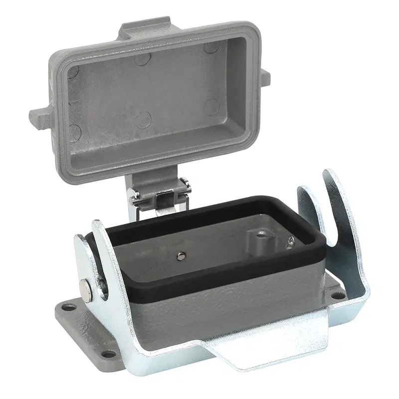Корпус приборный проходной OptiLink HDC-H10B-BK-1L-MCV с крышкой КЭАЗ 353685