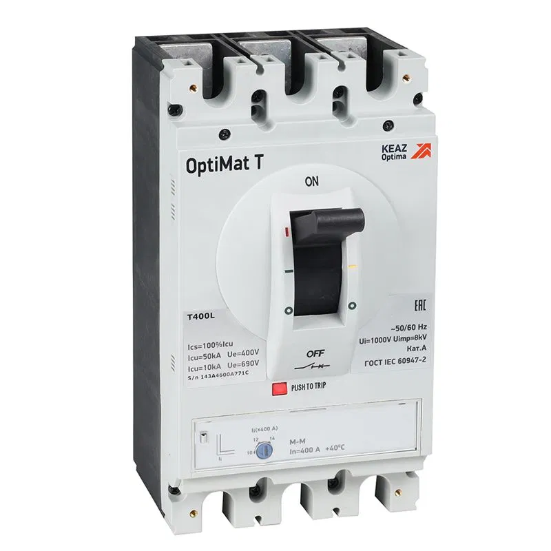 Выключатель автоматический 4п 630А OptiMat T630V M КЭАЗ 356648