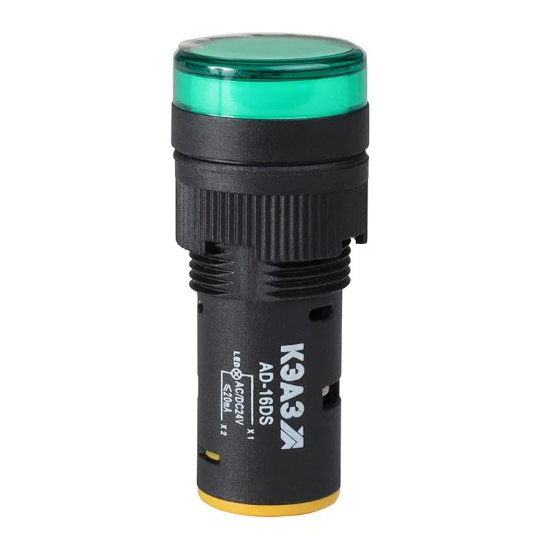 Лампа AD16DS(LED) матрица D16мм зел. 48В AC/DC КЭАЗ 357836