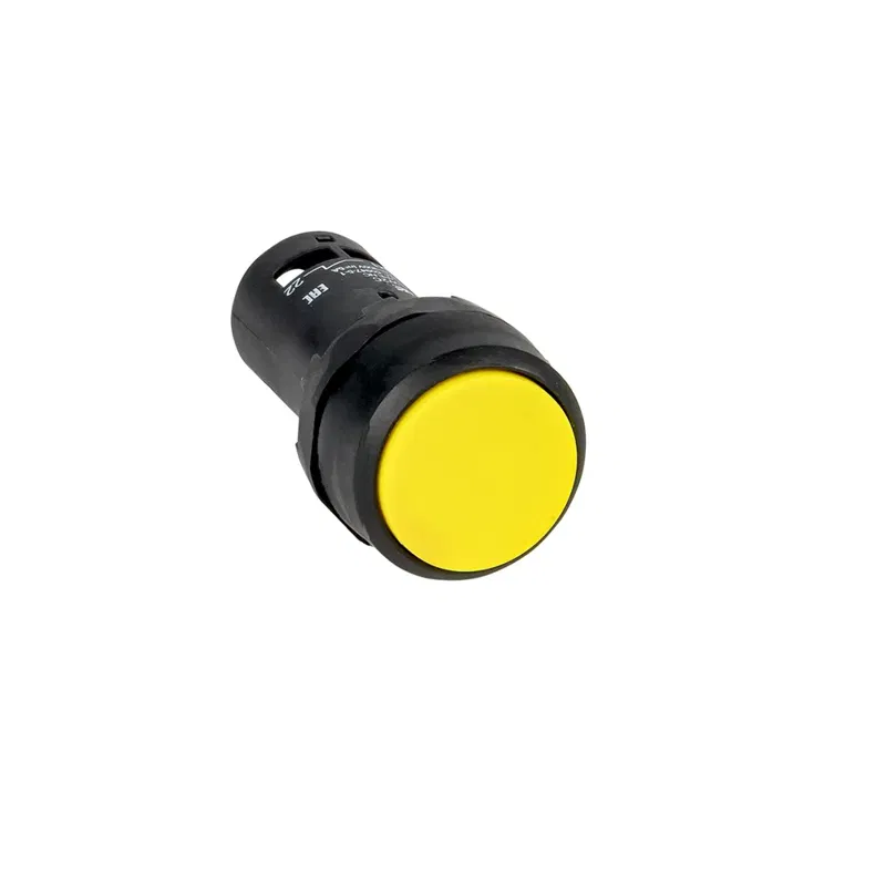 Кнопка с фиксацией OptiSignal Compact D22 С7-PH-511 желт. 1НО+1НЗ XB7NH55 КЭАЗ 362076