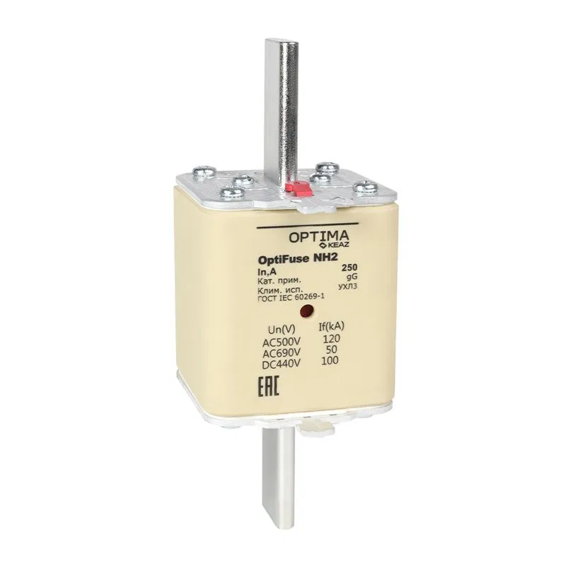 Вставка плавкая OptiFuse NH2-100-gG-УХЛ3 КЭАЗ 374949