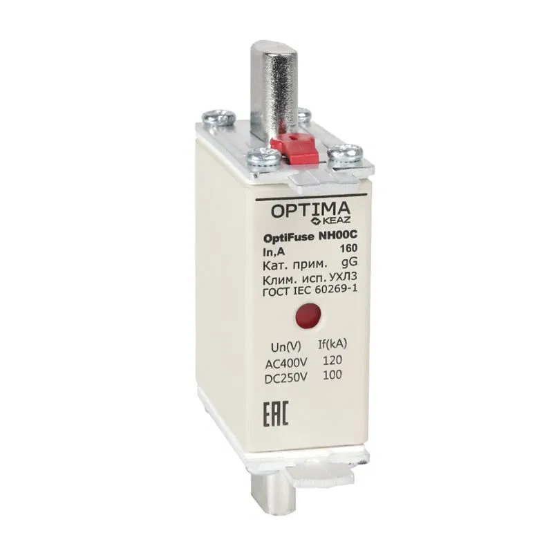 Вставка плавкая OptiFuse NH00C-125-gG-УХЛ3 КЭАЗ 379722