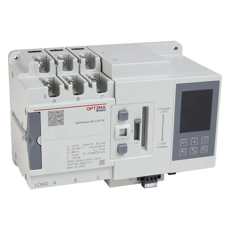 Устройство автоматического ввода резерва OptiVerse SD 125 2P КЭАЗ 389087
