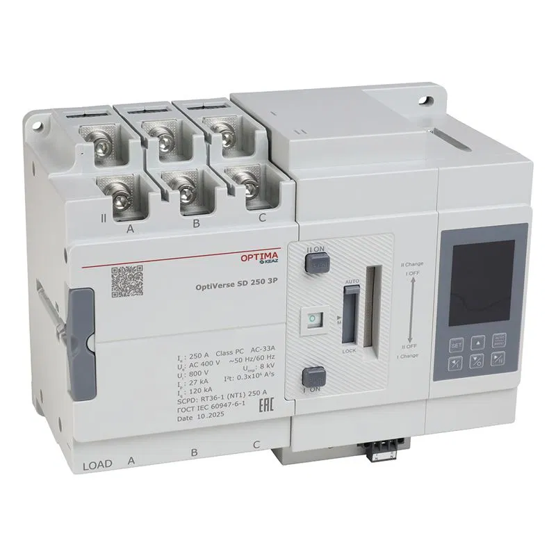 Устройство автоматического ввода резерва OptiVerse SD 250 4P КЭАЗ 389122
