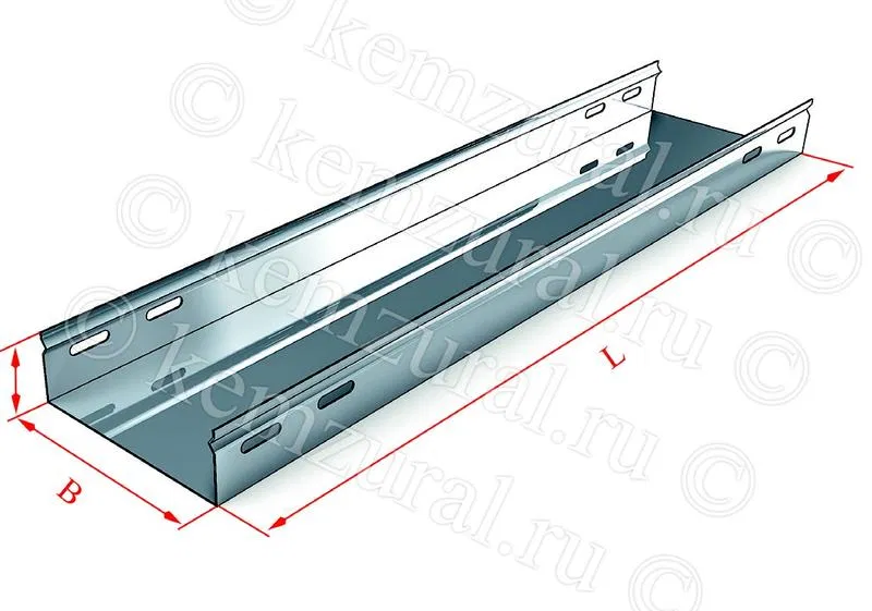 Лоток листовой 200х65 L2000 1.5мм ЛНМЗ УТ2.5 КЭМЗ 237 203325 15
