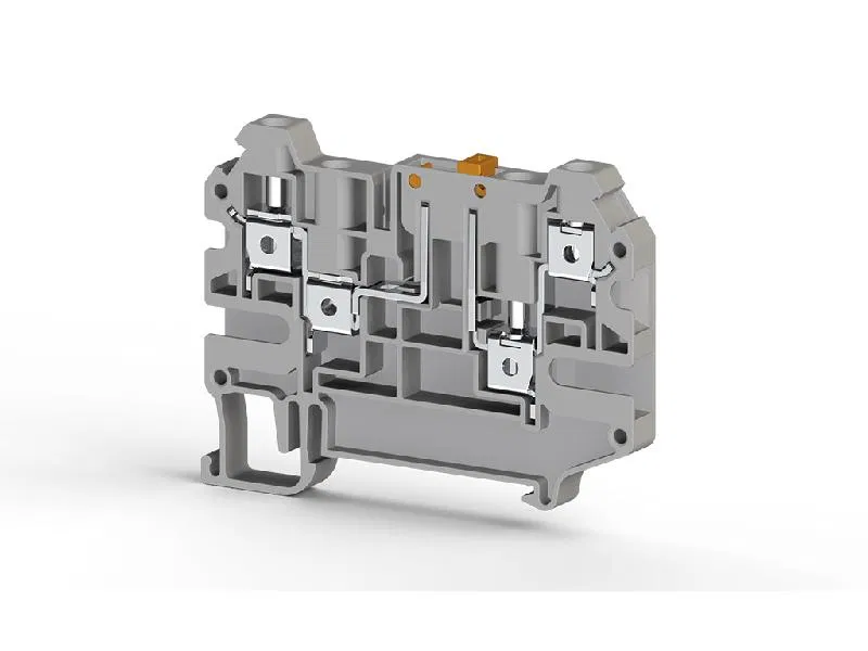 Клеммник 3-х выводной 4кв.мм сер. AVK 4CE Klemsan 325229