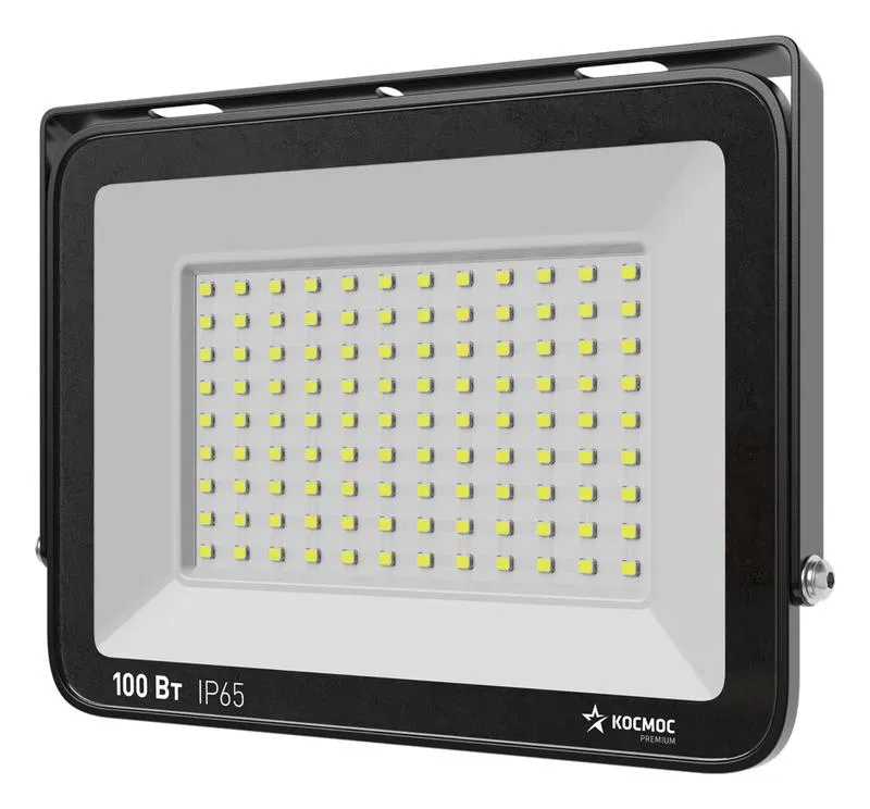 Прожектор светодиодный PREMIUM 100Вт 6500К 10000лм IP65 КОСМОС KOS_PR_LED_100