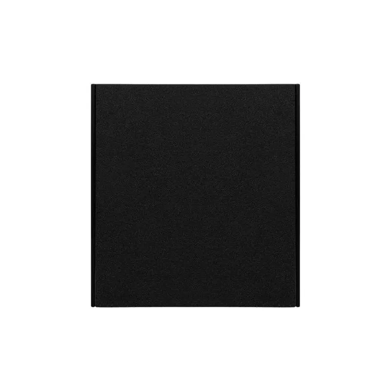 Выключатель 1-кл. СП STRONG MIELE 10А антрацит Kranz KR-78-0705-5