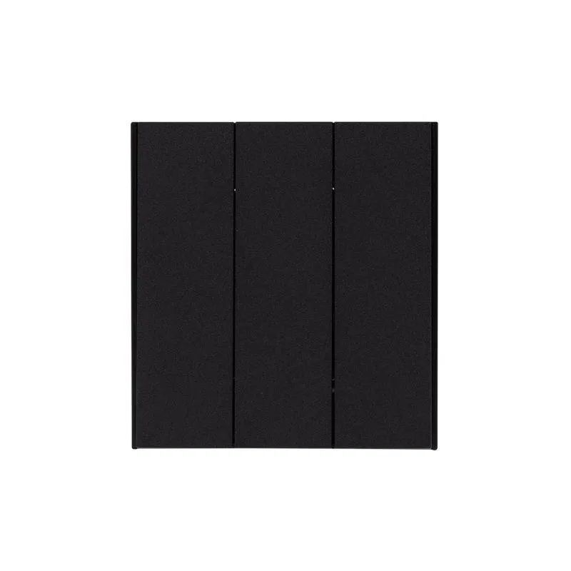 Выключатель 3-кл. СП STRONG 10А IP20 антрацит Kranz KR-78-0707-5
