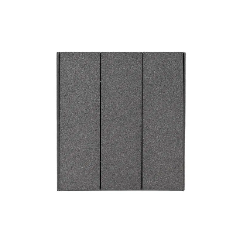 Выключатель 3-кл. СП STRONG 10А IP20 графит Kranz KR-78-0707-6