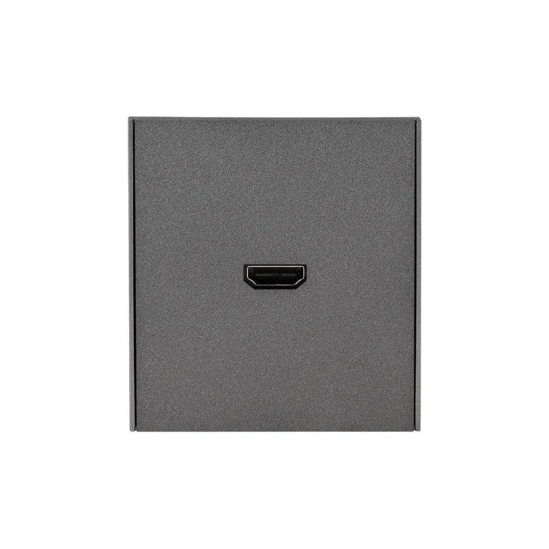 Розетка СП STRONG HDMI IP20 графит Kranz KR-78-0730-6