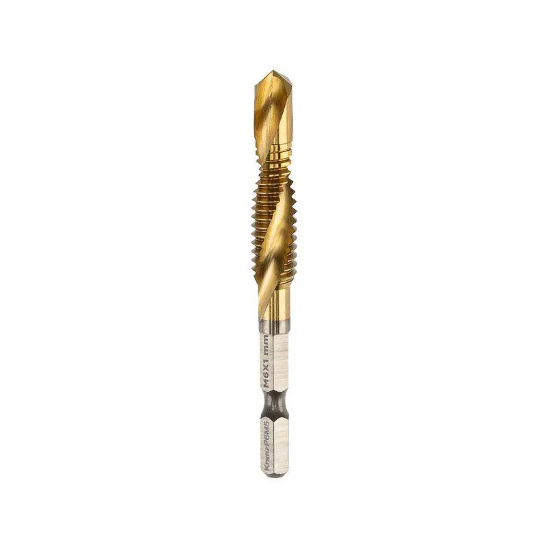 Сверло-метчик М6 Р6М5 ТИТАН Kranz KR-91-0696
