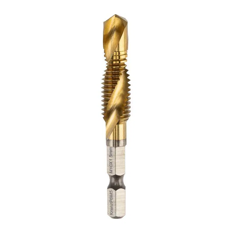 Сверло-метчик М10 Р6М5 ТИТАН Kranz KR-91-0698
