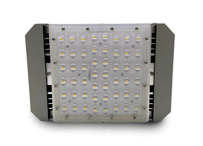 Светильник светодиодный SMD 50Вт 5000К IP67 7000лм 85-265В 215х155х70мм уличный с регулир. драйвером лира + кронштейн KRASO FZ-KL(S)-50 FZ-KL(s)-50