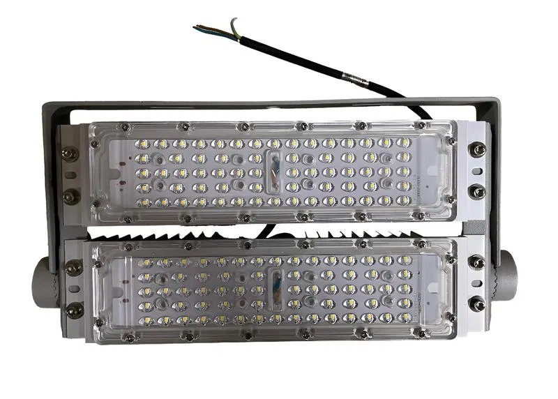 Светильник светодиодный SMD 70Вт 6000К IP67 9800лм 85-265В 350х160х80мм промышлен. на лире KRASO PR-70