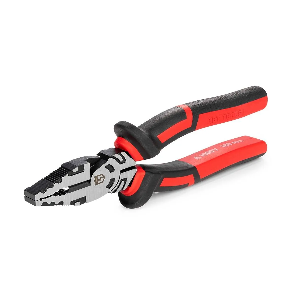 Пассатижи диэлектрические 180 мм серия ERGOLINE 105212 КВТ