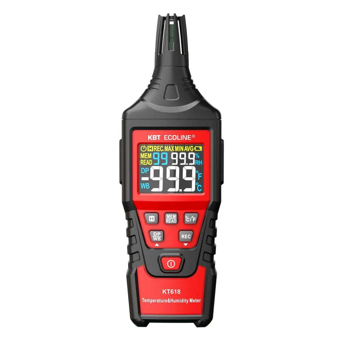 Термогигрометр КТ 618 серия ECOLINE 79144 КВТ