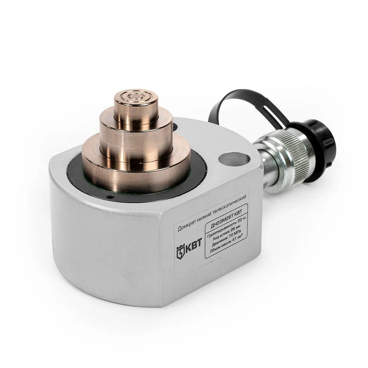 Домкрат низкий телескопический ДН-20М26Т серия ПРОФИ 84594 КВТ