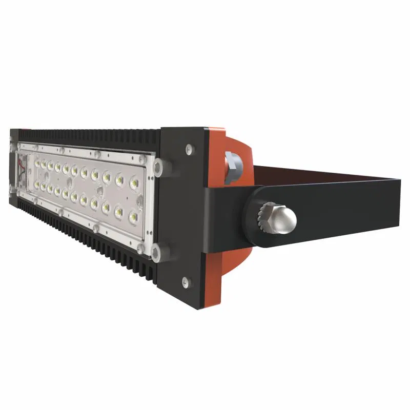 Светильник светодиодный взрывозащ. LAD LED R500-1-M-12-35L 2Ex 35Вт 5000К IP65 5502лм 12-24В КСС типа "Ш" крепление на лире бел. ЛАДзавод LADLED1M1235L2EX ЛАДзавод светотехники