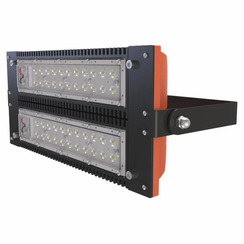 Светильник светодиодный взрывозащ. LAD LED R500-2-M-12-70L 2Ex 70Вт 5000К IP65 11005лм 12-24В КСС типа "Ш" крепление на лире бел. ЛАДзавод LADLED2M1270L2EX ЛАДзавод светотехники