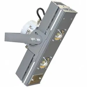 Светильник светодиодный взрывозащ. LL-DS-110D50-1201-BR-d-Ex 100Вт 5000К IP66 12000лм 485х180х110мм КСС "Д" 120град. тип вводного отделения d CRI>70 LeaderLight М0000067458