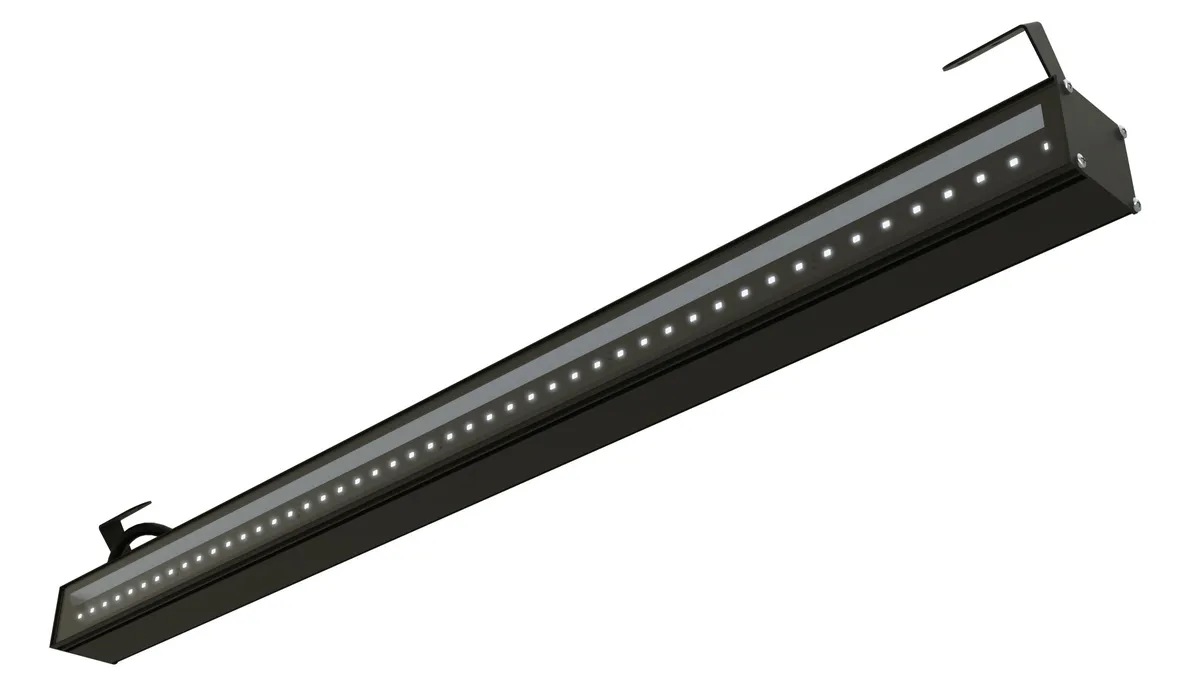 Светильник L-line 900/14/Д/850/PR/B/230AC IP67 5000К 1730лм RAL9005 муар UD LEDEL LN14-152-713-1115-UD