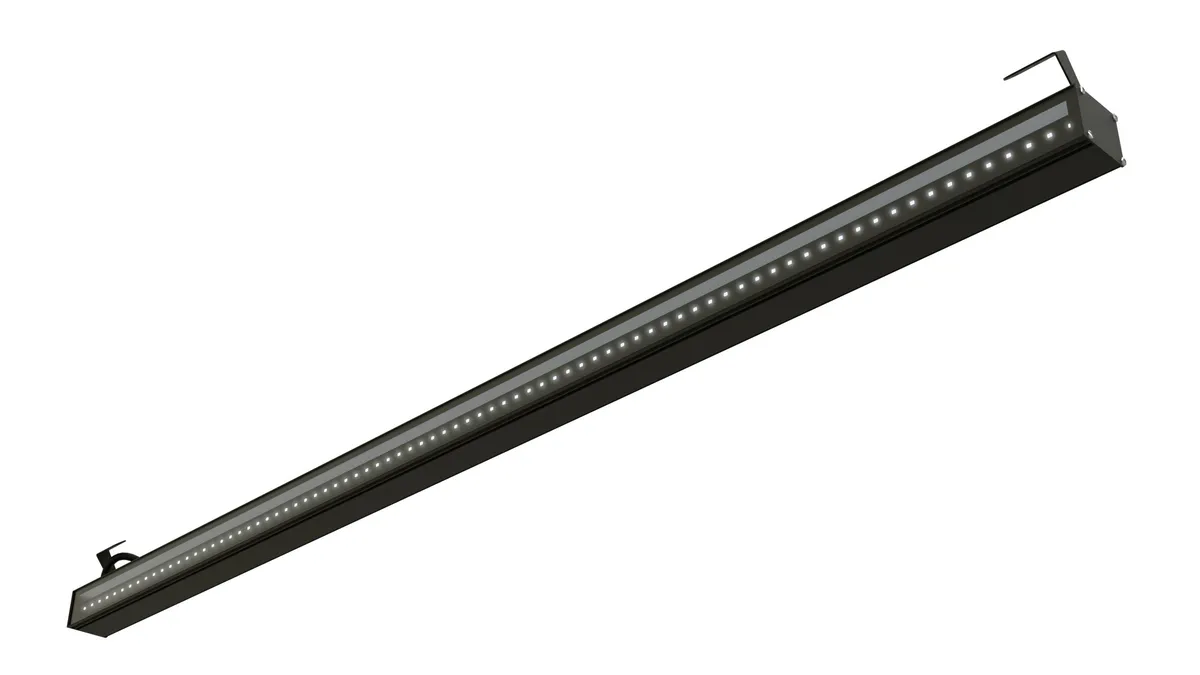Светильник L-line 1500/23/Д/850/PR/B/230AC IP67 5000К 2890лм RAL9005 муар UD LEDEL LN23-152-713-1115-UD