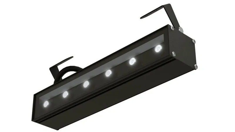 Светильник L-line 300/7/К18/750/PR/B/230AC IP67 5000К 1130лм RAL9005 муар DIM LEDEL LN7-8151-713-1115-DIM