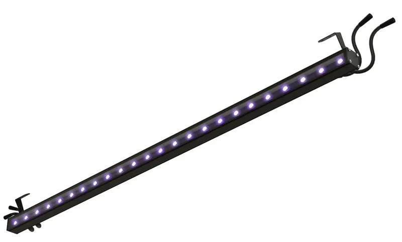 Светильник L-line mini 1200/20/Г35/RGBW/PR/B/24DC IP67 1550лм RAL9005 муар DMX LEDEL LNM20-83W-713-11523-DMX
