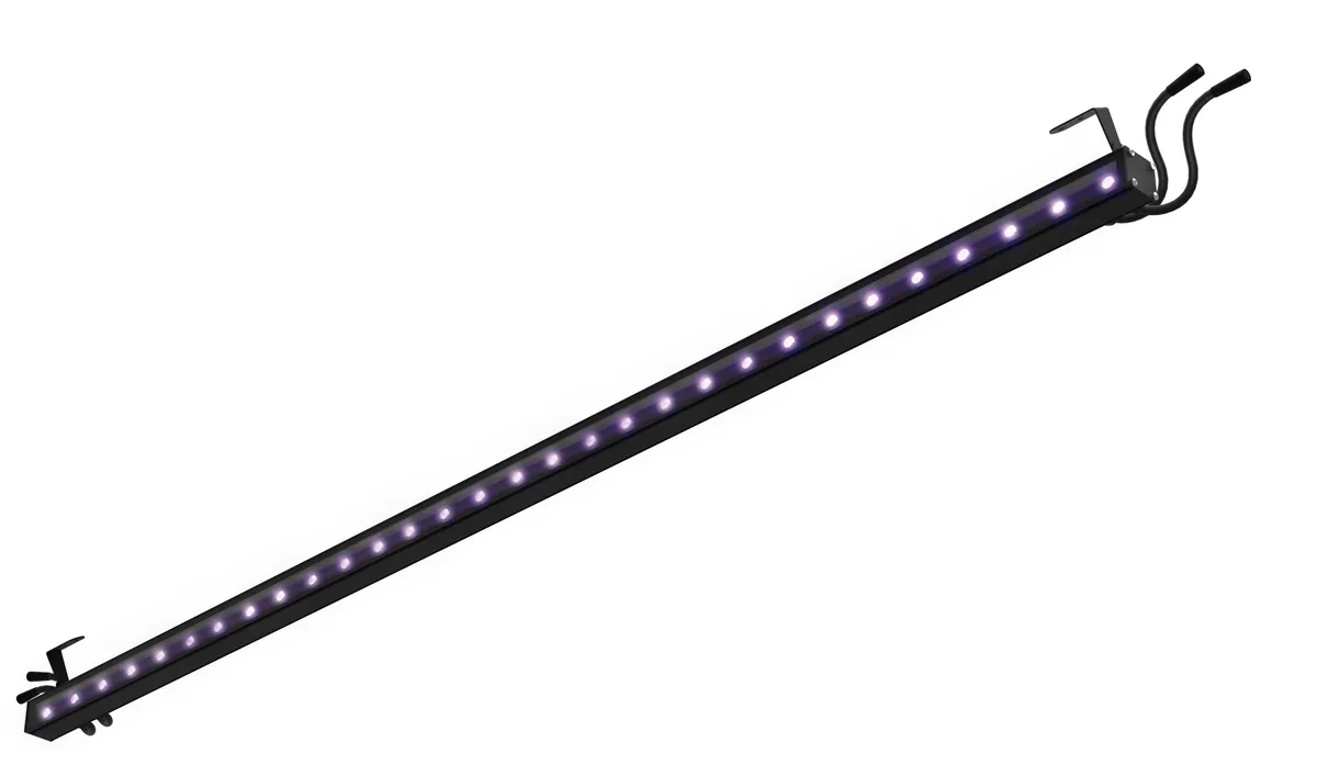 Светильник L-line mini 1500/25/Г35/RGBW/PR/B/24DC IP67 1950лм RAL9005 муар DMX LEDEL LNM25-85W-113-11523