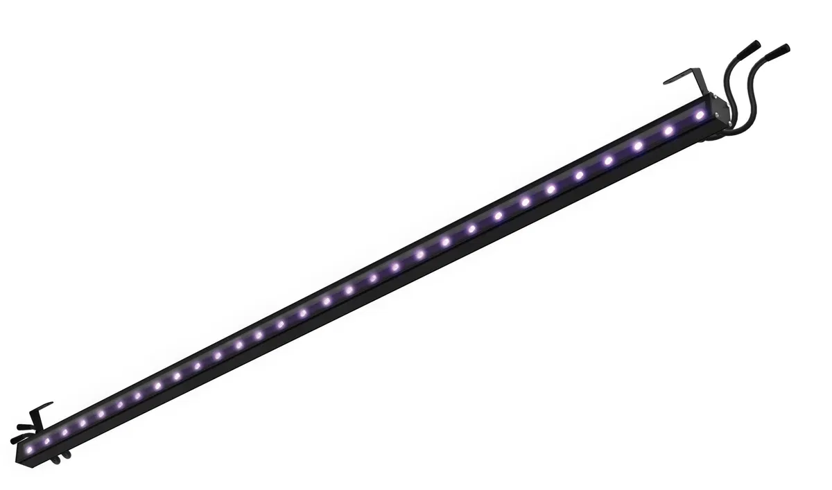 Светильник L-line mini 1500/25/К15х50/RGBW/PR/B/24DC IP67 RAL9005 Муар DMX LEDEL LNM25-85W-713-11523-DMX