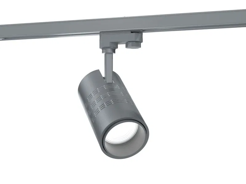 Светильник L-spot/30/К15-Г60/4.0K/SH/220AC IP20 RAL 7038 сер. шинопровод (SH) LEDEL LSPT00012
