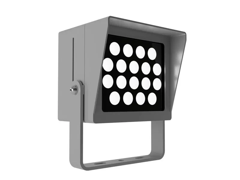 Светильник светодиодный L-point 36/36/К5/830/04/A1-C1/230AC IP65 RAL7035 Муар LEDEL PNT36-2932-413-127244