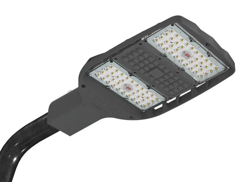 Светильник Street 9M/35/Ш27/5.0K/(L4)/KM/SKX-01/220AC IP66 RAL 7035 консольное крепление LEDEL S9M00001