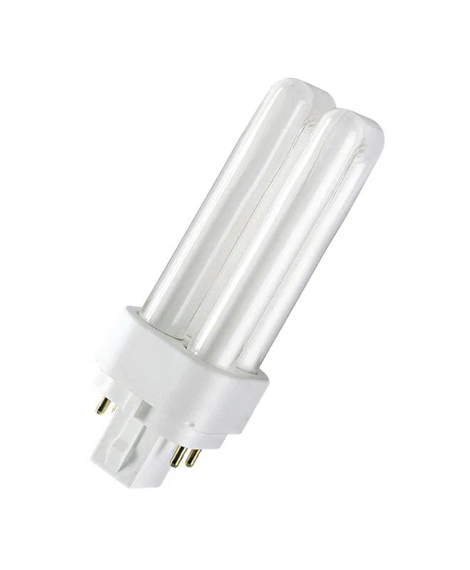 Лампа люминесцентная компактная DULUX D/E 18Вт/830 G24q-2 OSRAM 4099854122354 LEDVANCE Традиционный свет