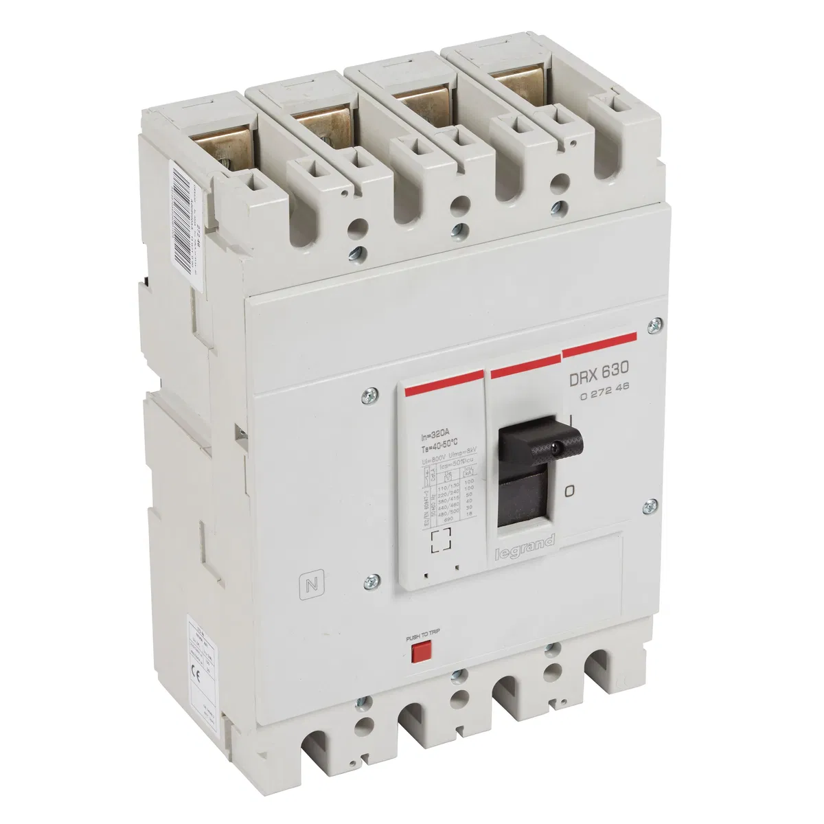 DRX630 термомагнитный 320A 4П 50кА 027246 Legrand