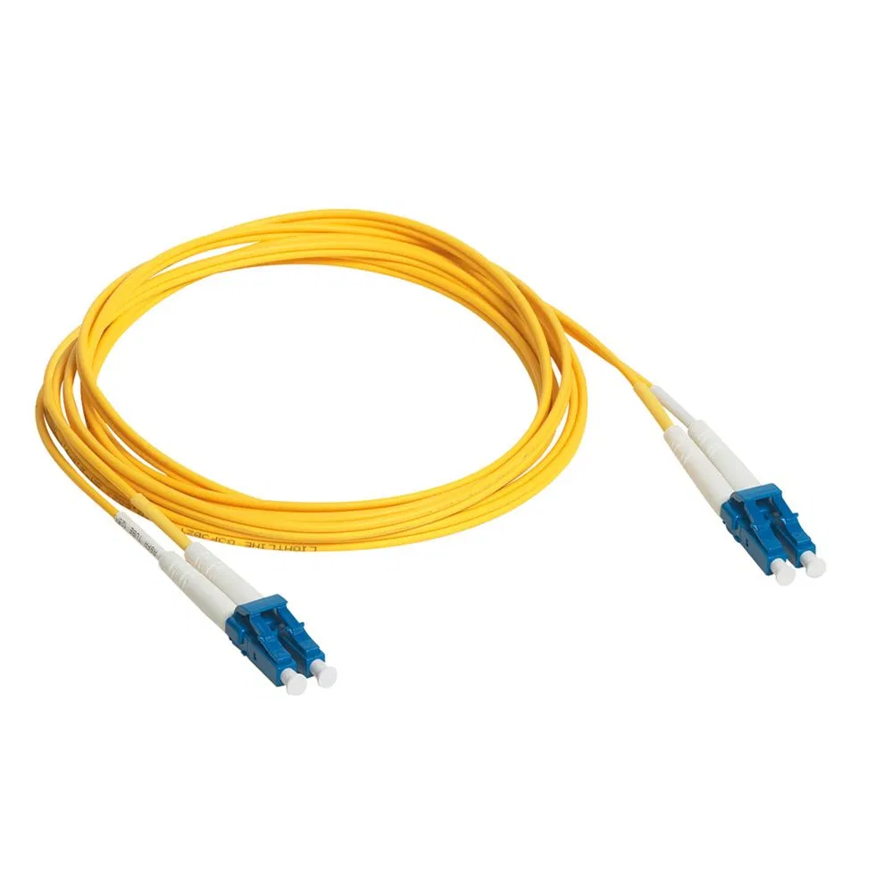 Шнур оптоволоконный OS1/2 - одномодовый - LC/LC - 3 м - желтый 032608 Legrand