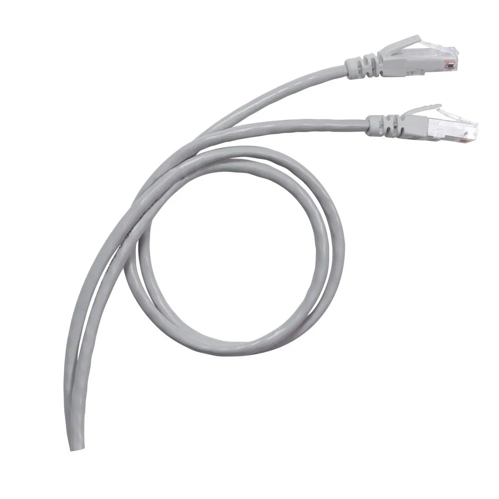 Шнур коммутационный RJ 45 - категория 5е - F/UTP - PVC - экранированный - 3 м - серый 051642 Legrand
