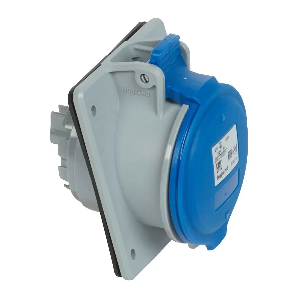 Розетка встраиваемая - 32А - 2К+З - 230 В - IP 44 090169 Legrand