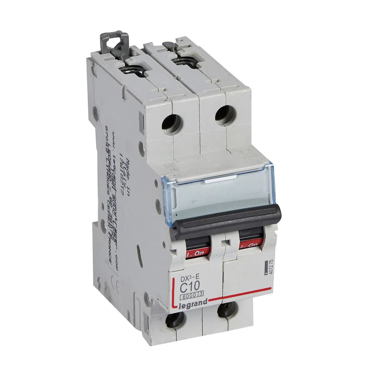 Авт.выкл.DX3-E C10 2П 6000/6kA LEGRAND 407275