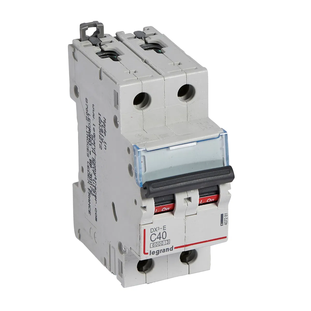 Авт.выкл.DX3-E C40 2П 6000/6kA LEGRAND 407281