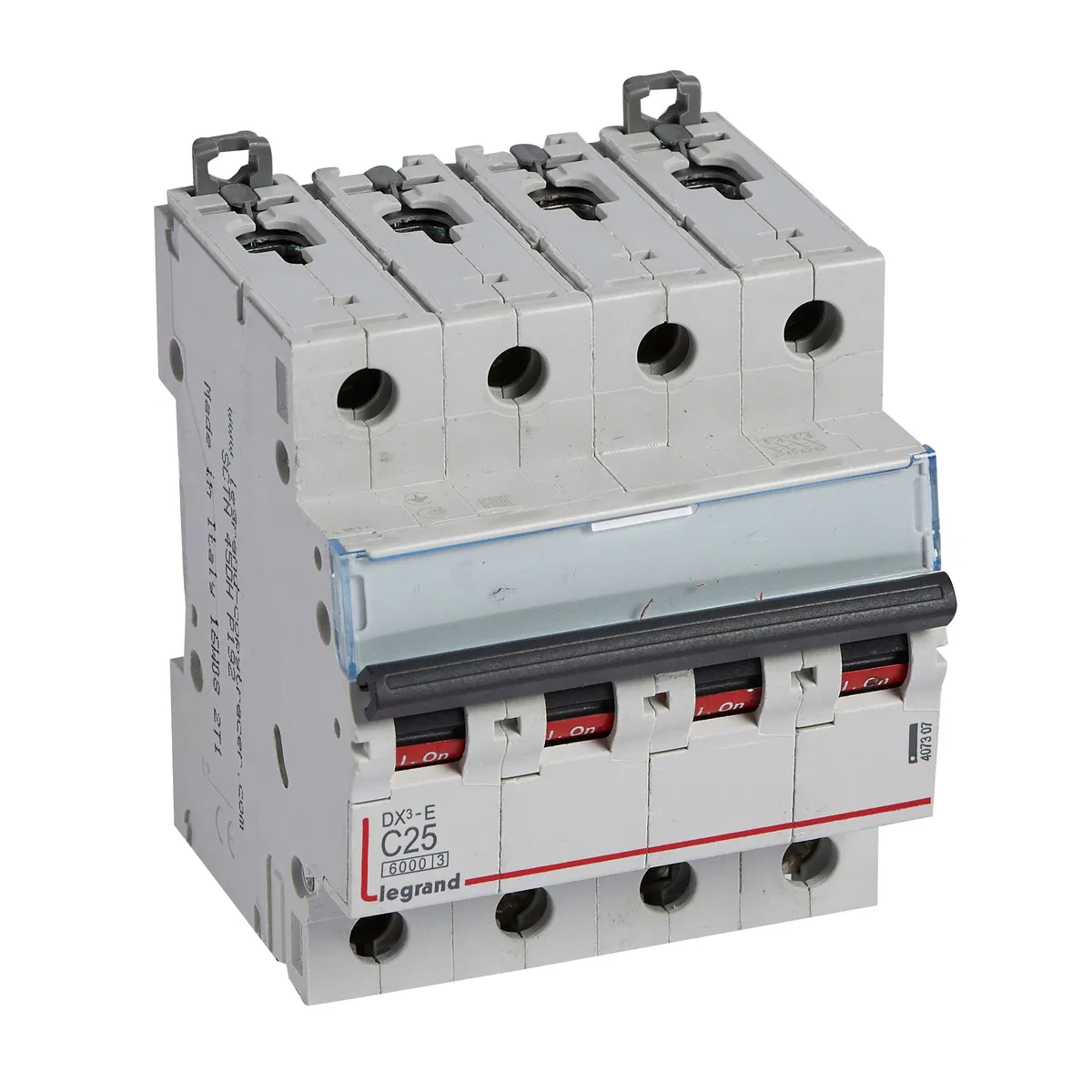 Авт.выкл.DX3-E C25 4П 6000/6kA LEGRAND 407307