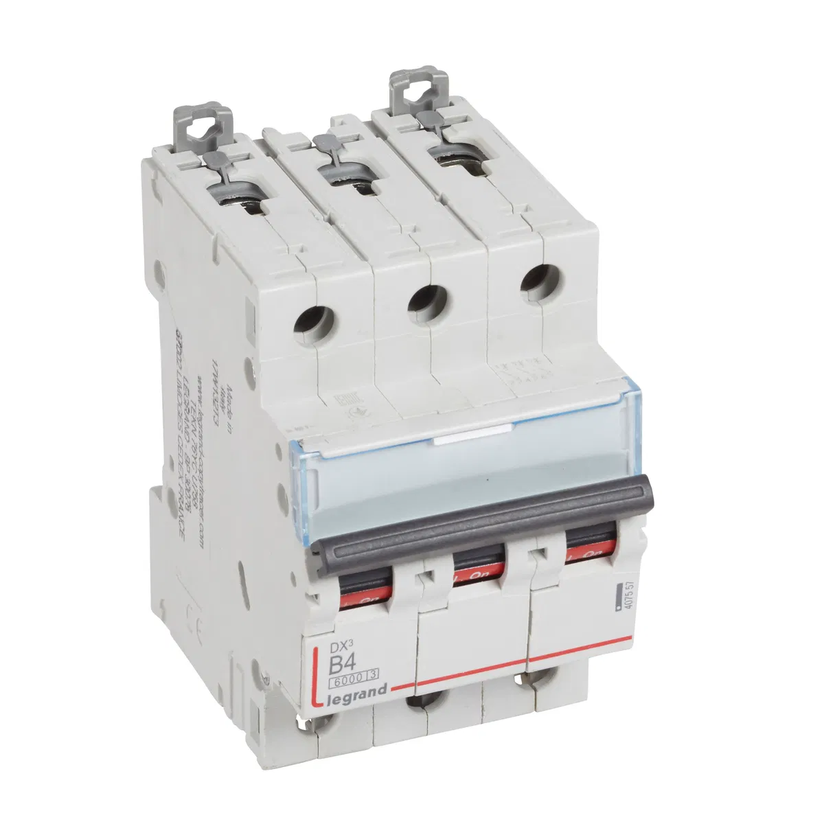 Авт.выкл.DX3 3П B4A 6000/10kA 407557 Legrand
